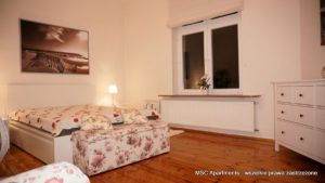 Apartament Sopot Centrum Monciak Sypialnia